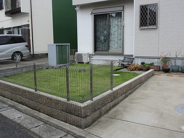 駐輪場施工前
